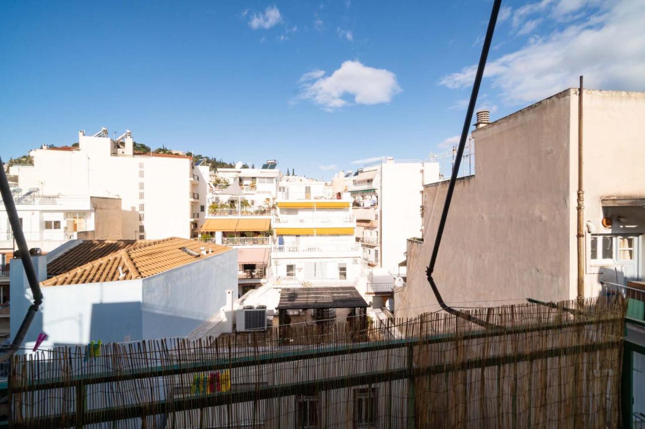 Acropolis View Vintage Style Apartment In Koukaki Athens Exterior photo