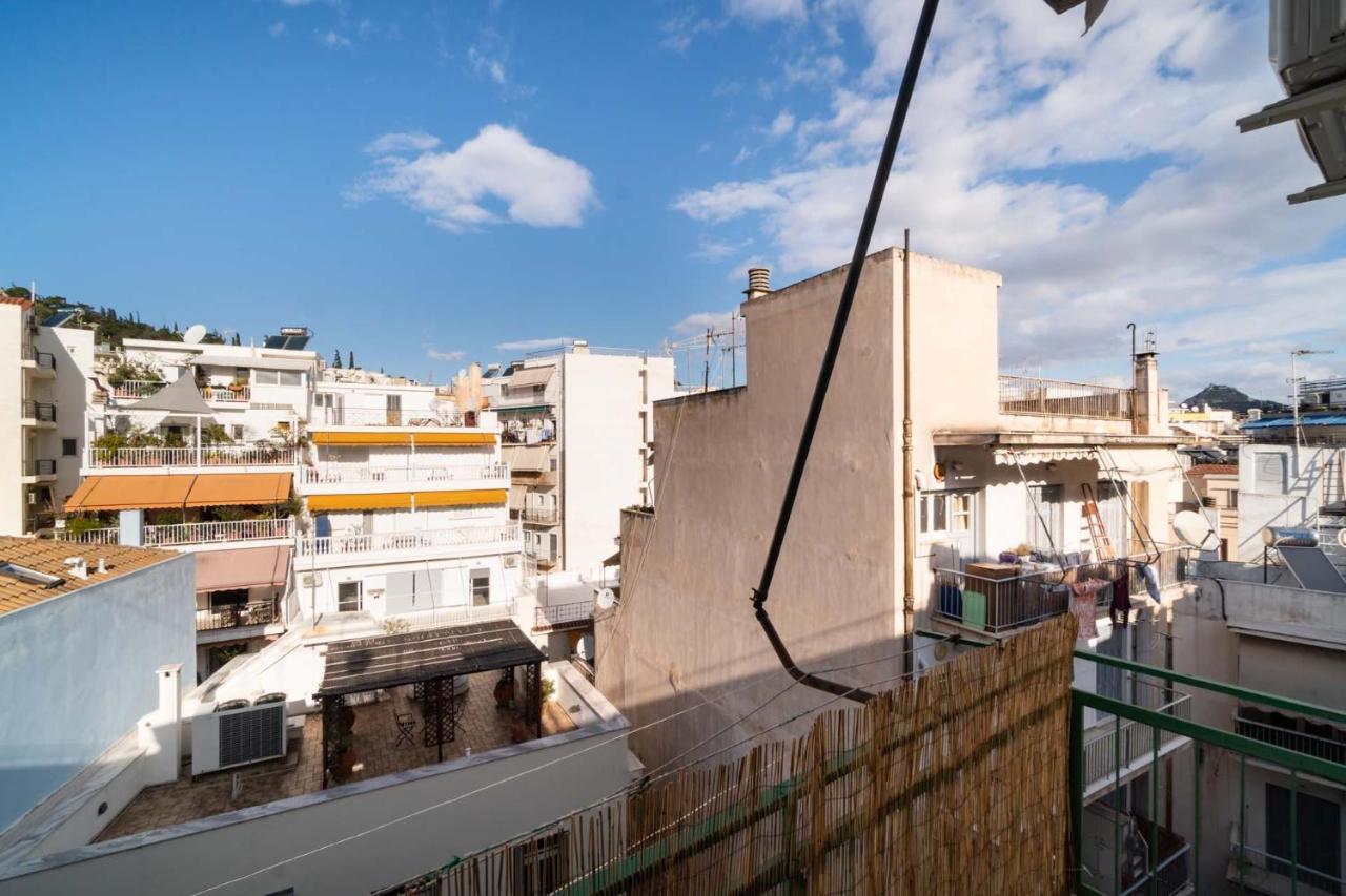Acropolis View Vintage Style Apartment In Koukaki Athens Exterior photo