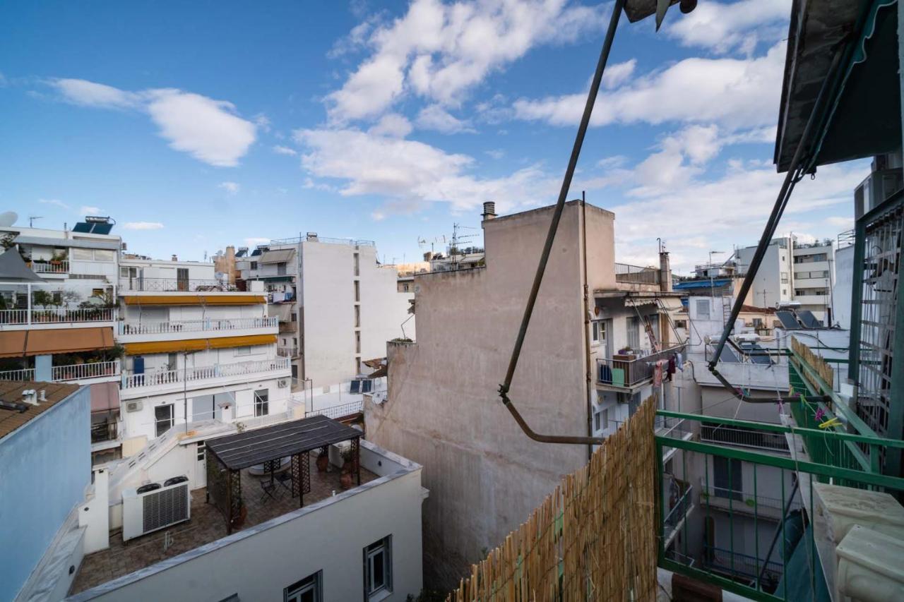 Acropolis View Vintage Style Apartment In Koukaki Athens Exterior photo